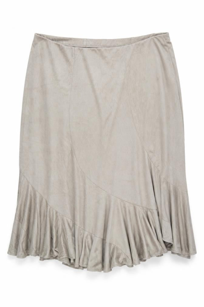 Damart Womens Beige   Trumpet Skirt Size 22