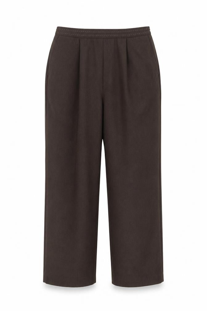 BM Womens Brown   Trousers  Size 14 L24.5 in