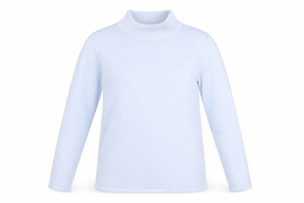 Front view of Bonmarché women’s purple jumper, size S