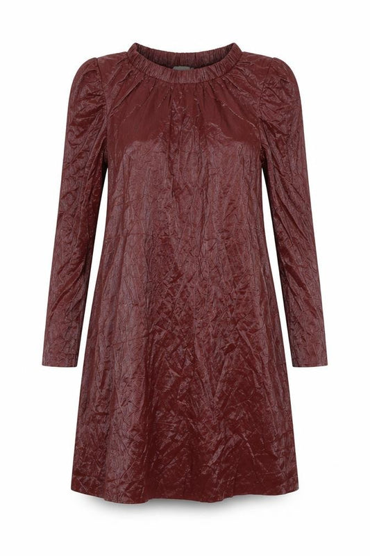 Front view of ASOS women’s brown a-line, size UK 8