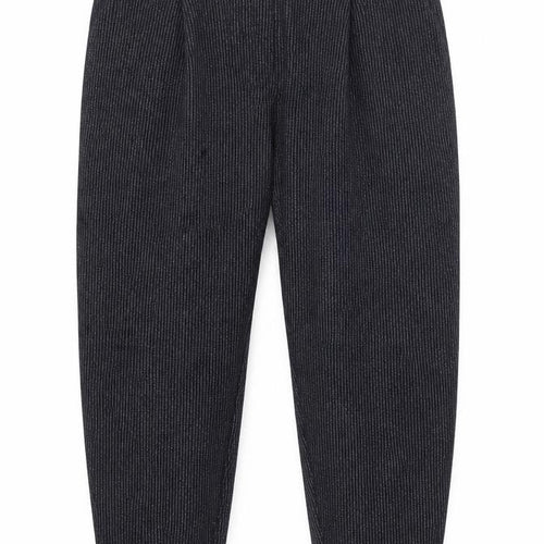 Marks and Spencer Mens Blue Striped  Jogger Trousers Size 18 L22 in
