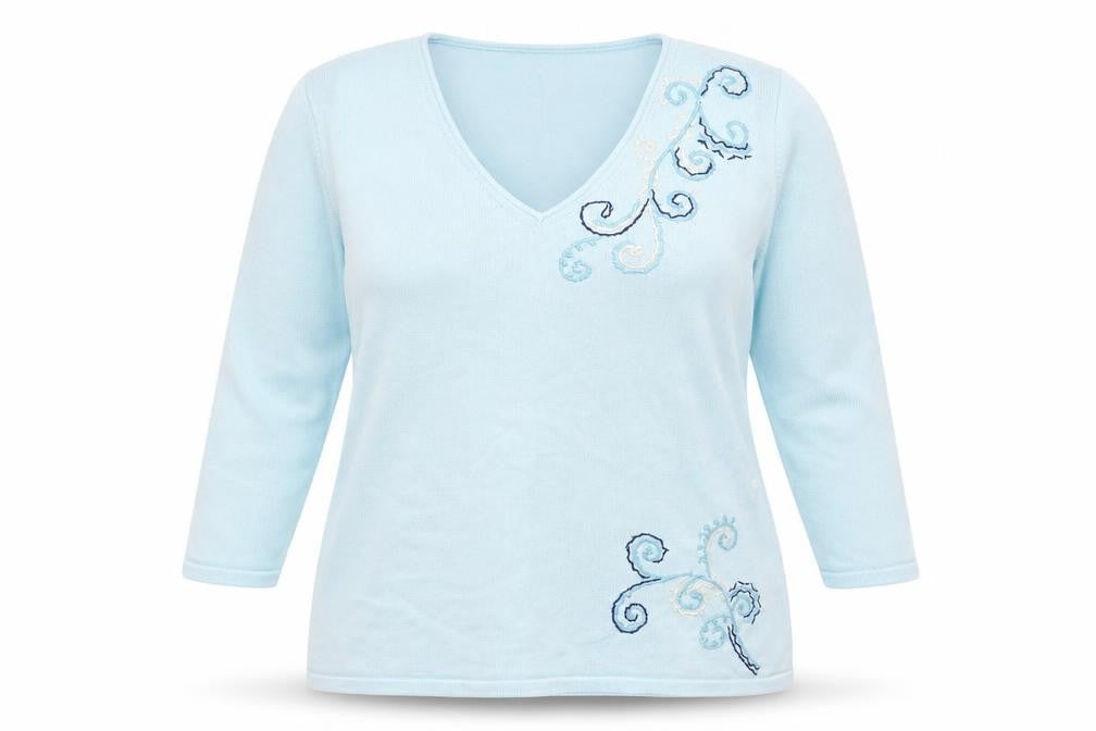 Collection Womens Blue   Pullover Jumper Size 18