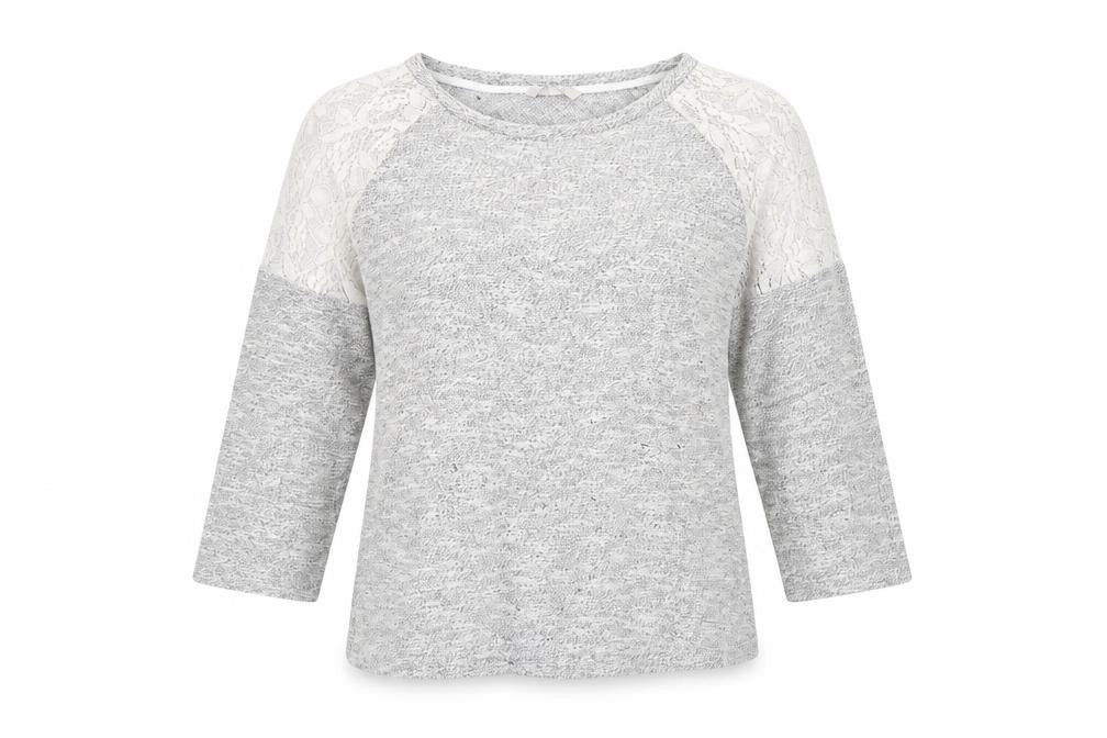 Peacocks Womens Grey   Pullover Jumper Size 14