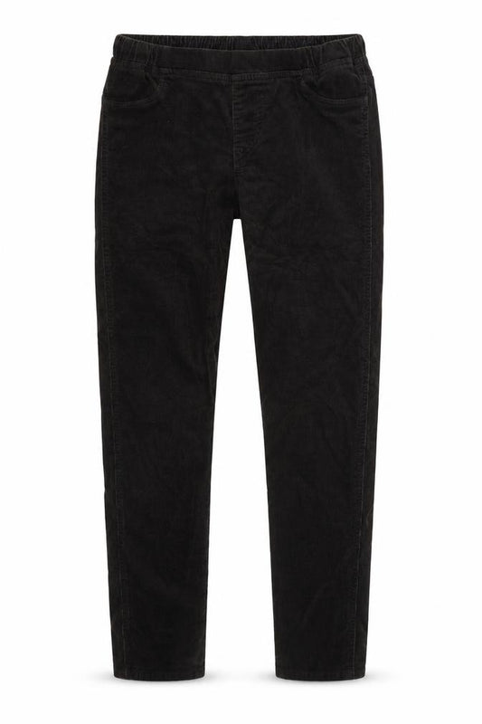 Front view of Preworn women’s brown skinny jeans, size UK 26, 26-inch leg