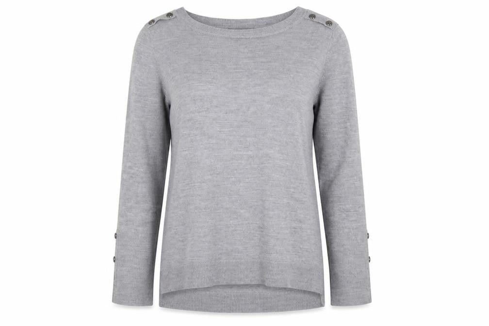 Primark Womens Grey   Pullover Jumper Size 10