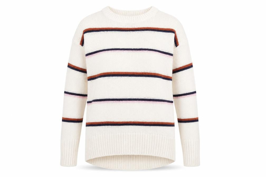 Front view of New Look women’s ivory jumper, size S