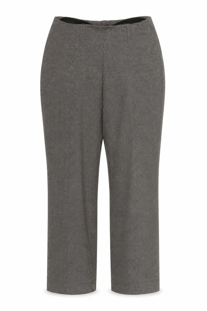 BM Womens Brown Geometric  Trousers  Size 16 L28 in