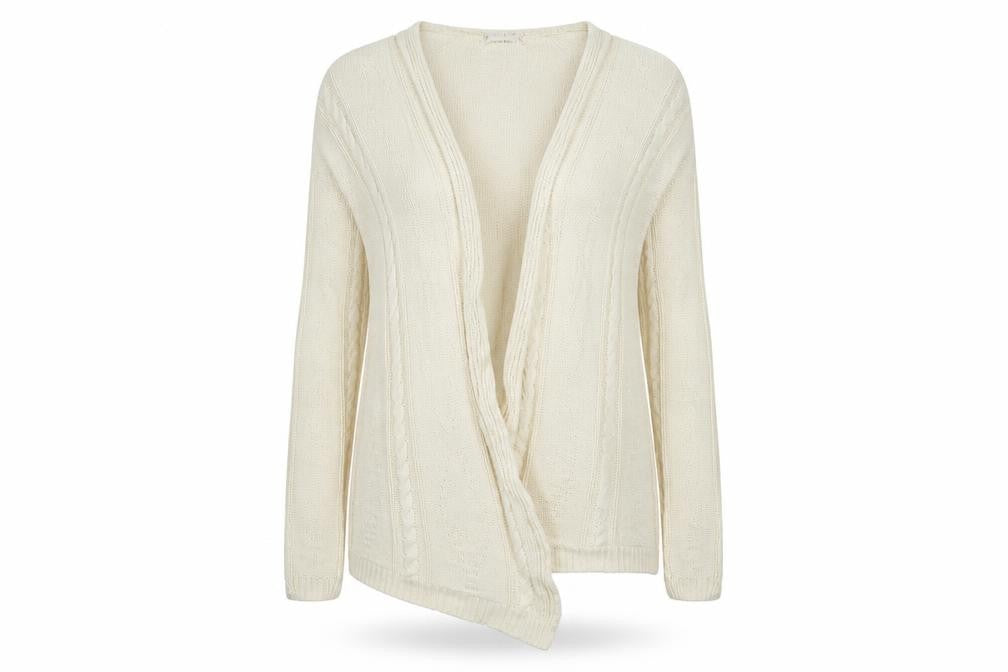 In the Style Womens Beige   Cardigan Jumper Size 8