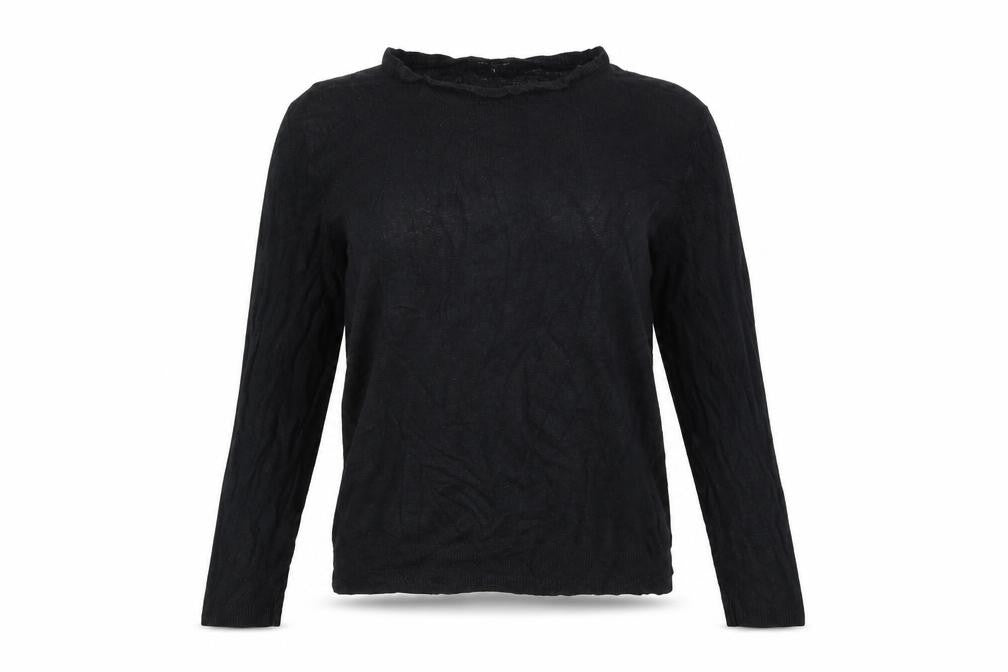 Front view of URBAN SPIRIT women’s black jumper, size M