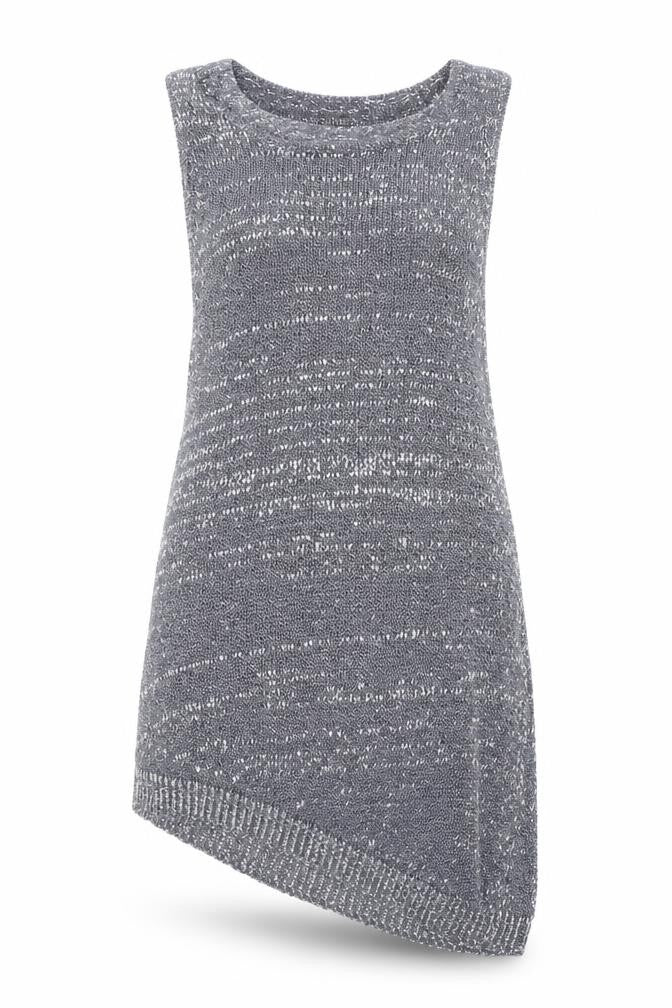 Front view of Next women’s grey a-line, size UK 10