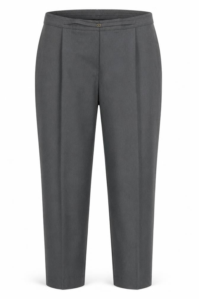 Front view of Berkertex women’s grey trousers, size UK 20, 26-inch leg