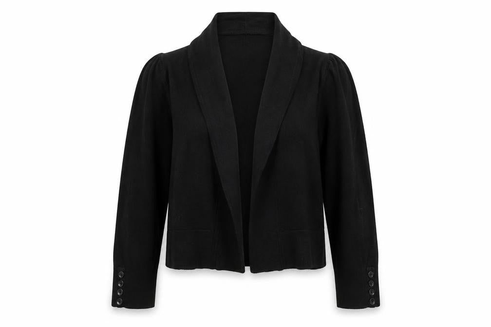 Wallis Womens Black  Knit Cardigan Jumper Size M