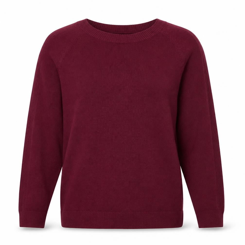 Front view of Tu women’s purple jumper, size UK 10