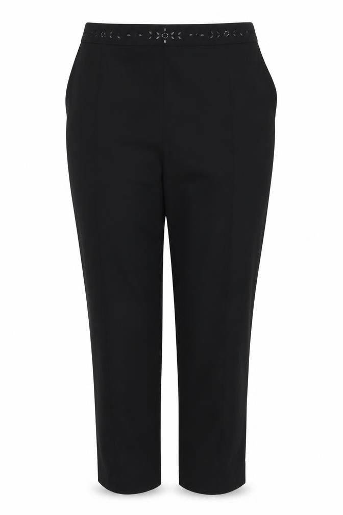 Preworn Womens Black   Trousers  Size 30 in L27.5 in