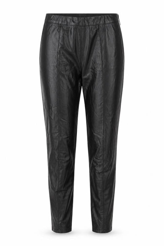 Front view of Next women’s black trousers, size UK 8, 27-inch leg