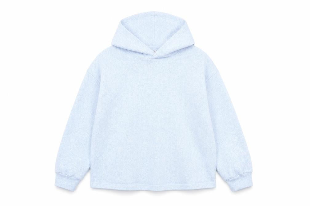 Front view of Marks & Spencer boys’ blue jumper, size 7-8, years