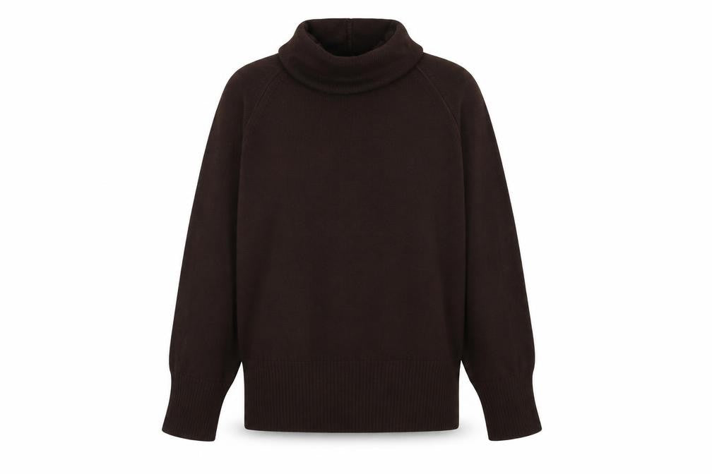 Essentials Womens Brown  Knit Pullover Jumper Size 14
