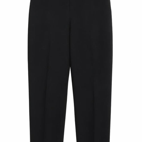 Preworn Womens Black   Trousers  Size 12 L26 in