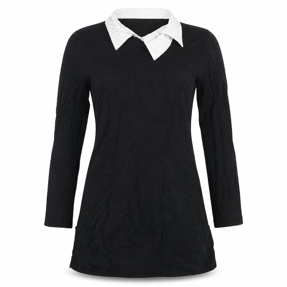 Front view of George women’s black jumper, size UK 10