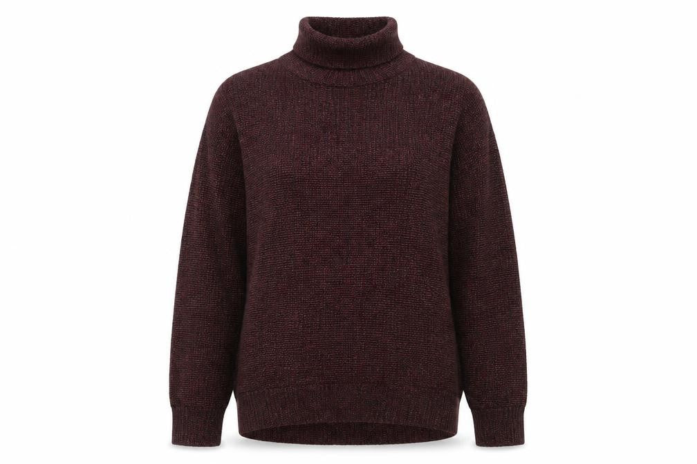 Front view of Topshop women’s orange jumper, size UK 8