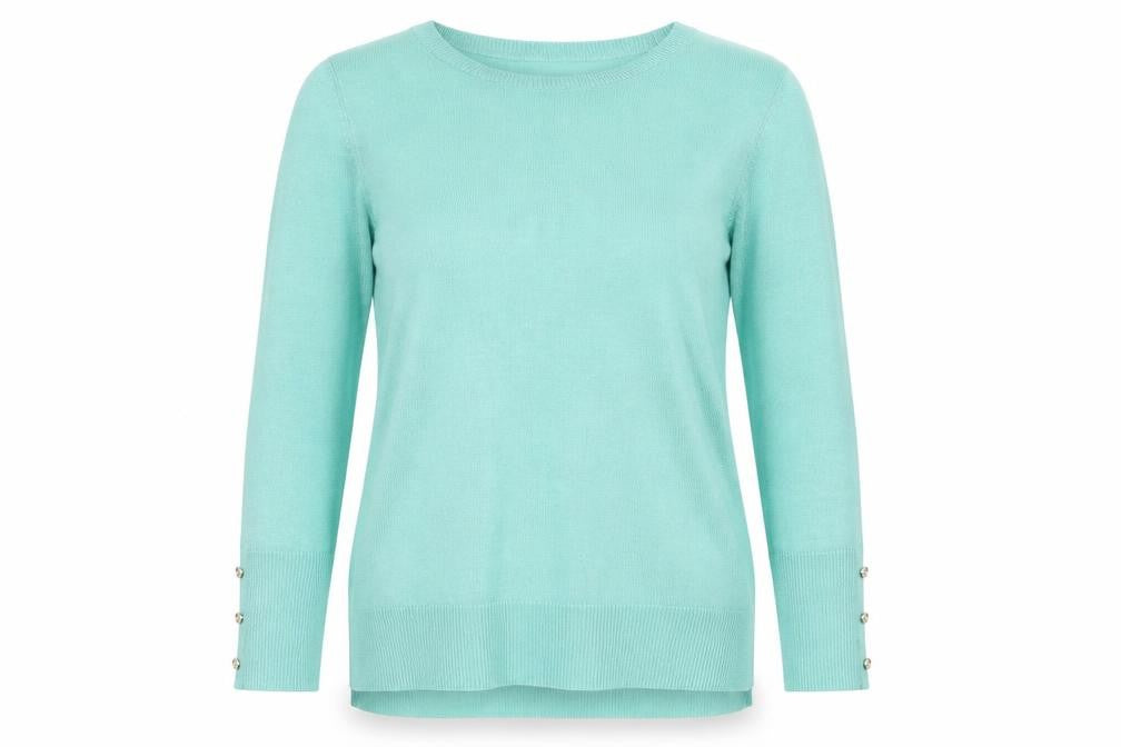 Atmosphere Womens Green   Pullover Sweatshirt Size 8