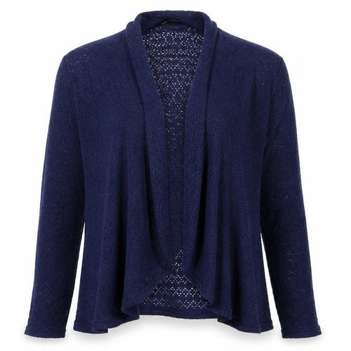 Oasis Womens Blue   Wrap Jumper Size M