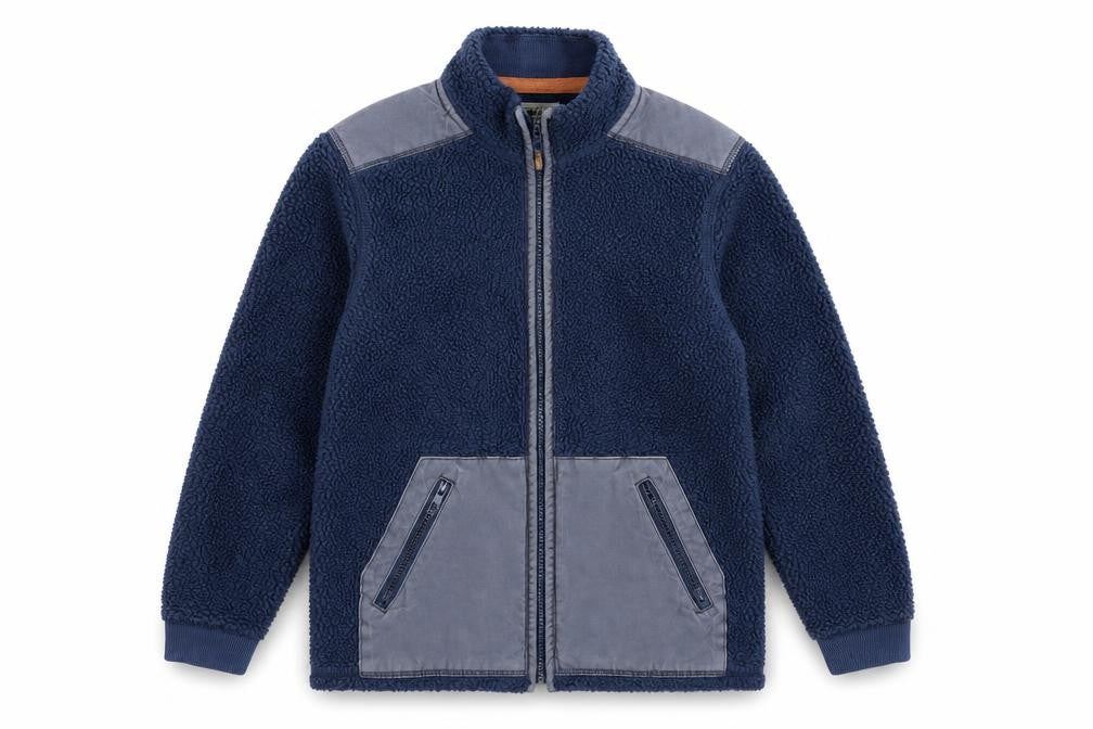 M&S Boys Blue   Full Zip Jumper Size 11-12 Years
