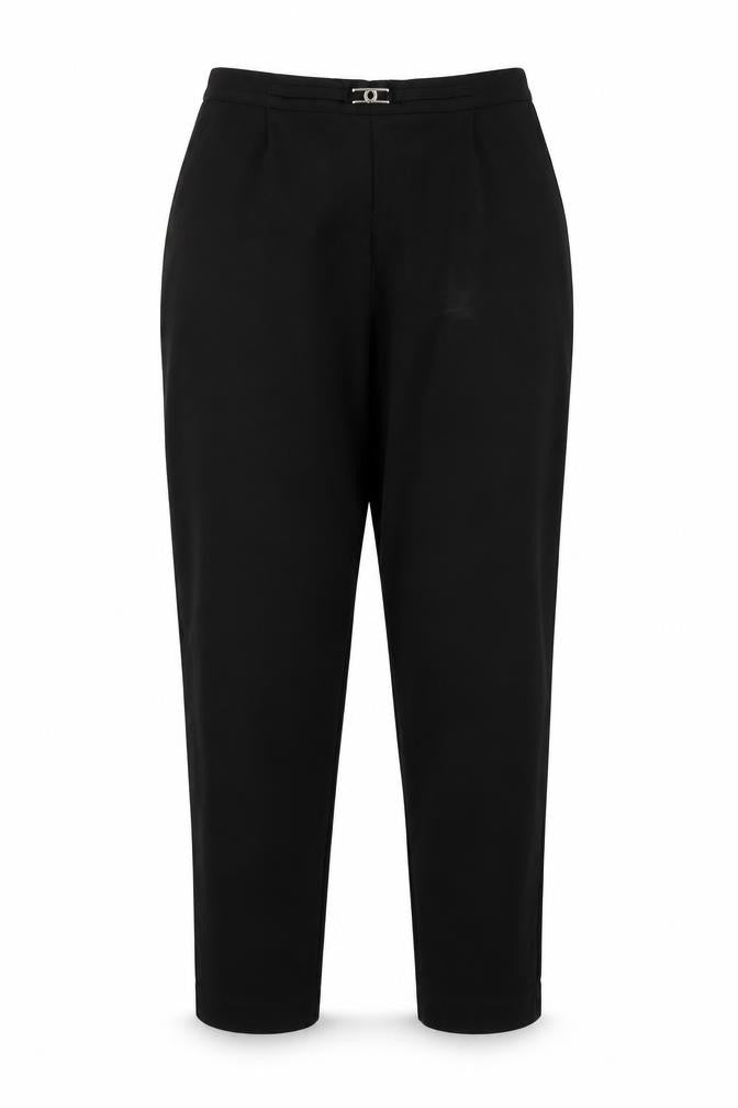 Classic Womens Black   Trousers  Size 12 L28 in