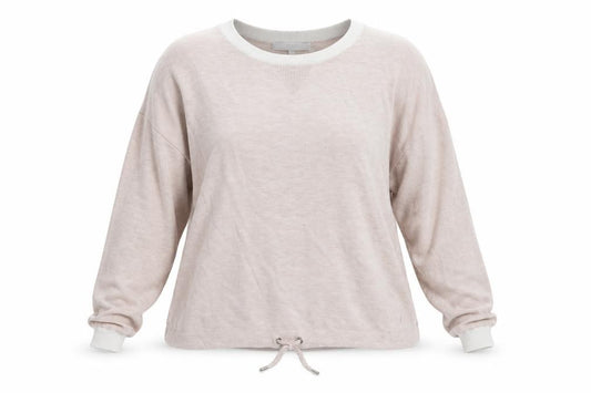 Front view of Next women’s grey knit jumper, size UK 14, - oversized