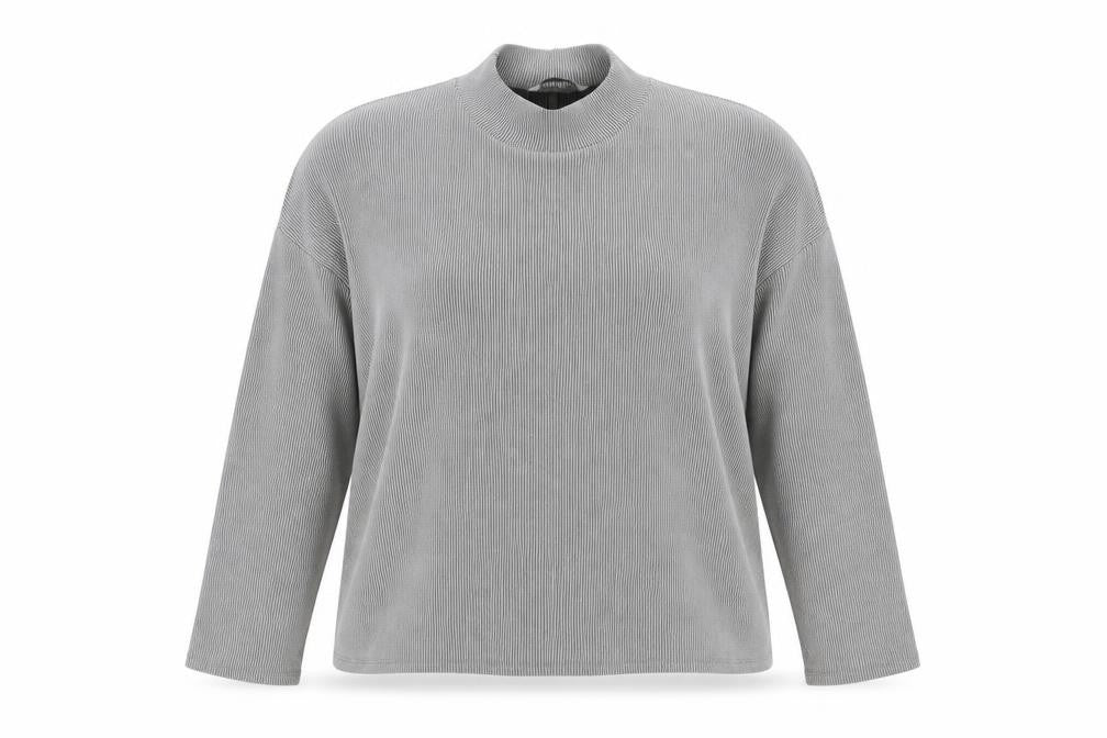 George Womens Grey Striped  Pullover Jumper Size 14