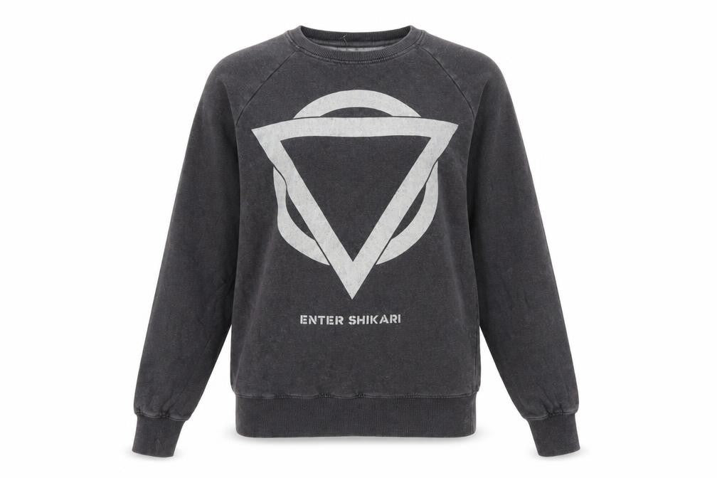 Front view of Preworn women’s grey jumper, size S