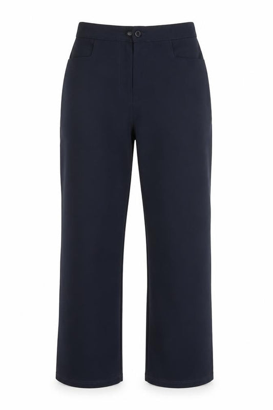 Front view of Preworn boys’ blue carpenter trousers, size 15, years