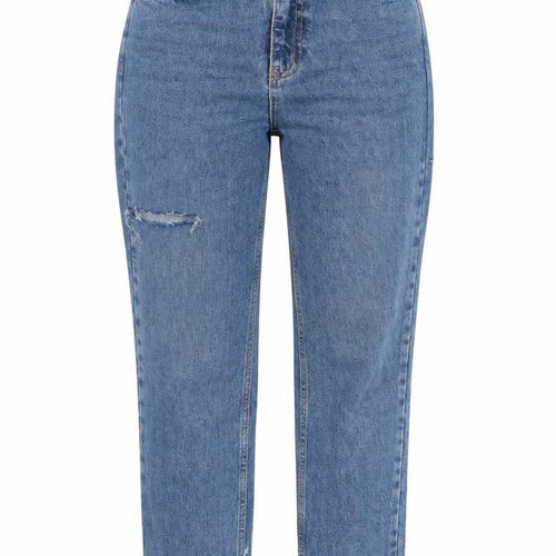 Topshop Womens Blue  Denim Mom Jeans Size M L28 in
