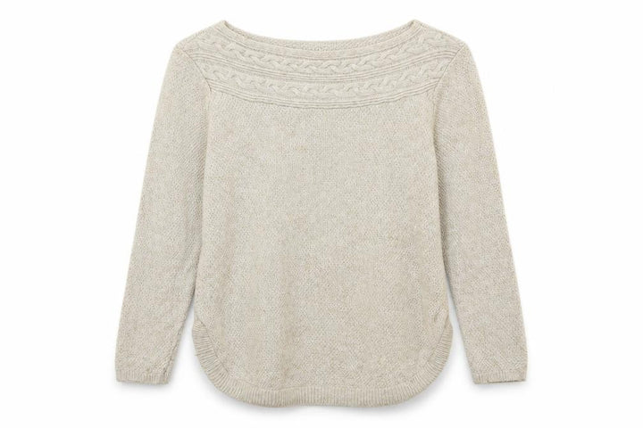 Monsoon Womens Beige Pullover Jumper Size S