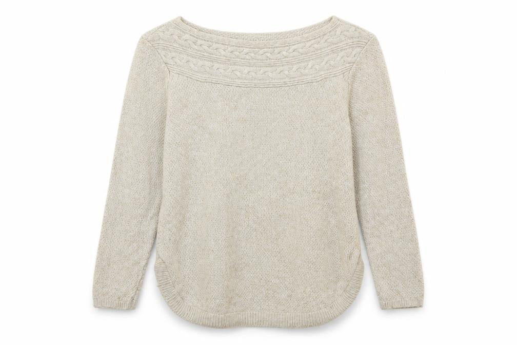 Monsoon Womens Beige   Pullover Jumper Size S