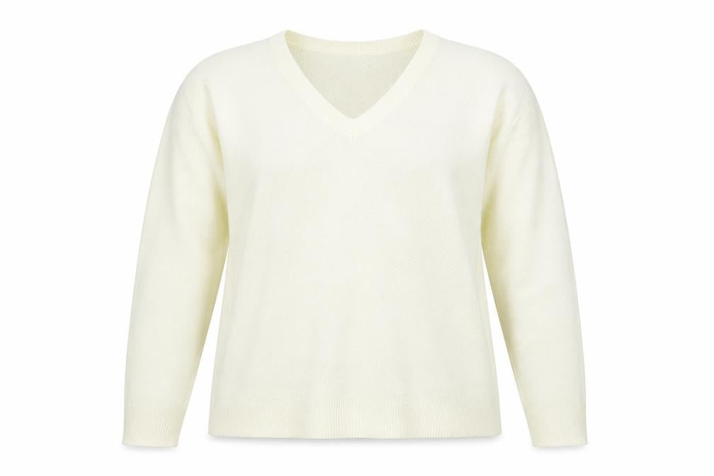 Front view of ORIGINALS women’s yellow jumper, size UK 16