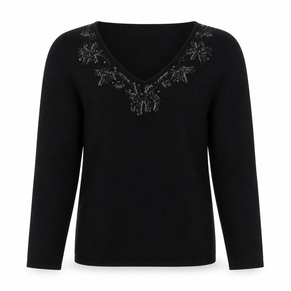 Next Womens Black   Pullover Jumper Size 10