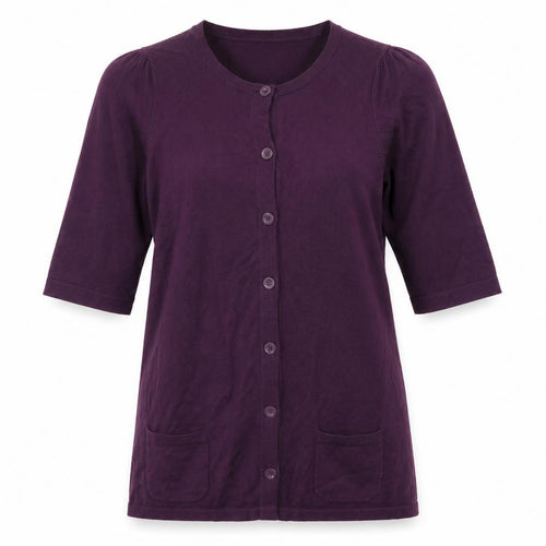 Ann Taylor Womens Purple   Cardigan Jumper Size M