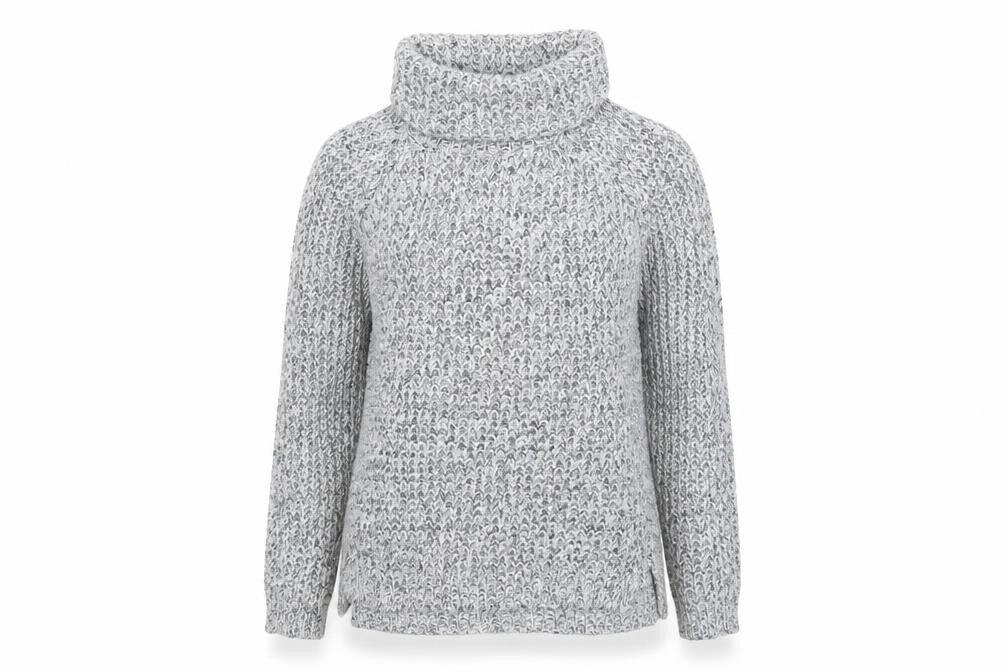 Internacionale Womens Grey   Pullover Jumper Size 10
