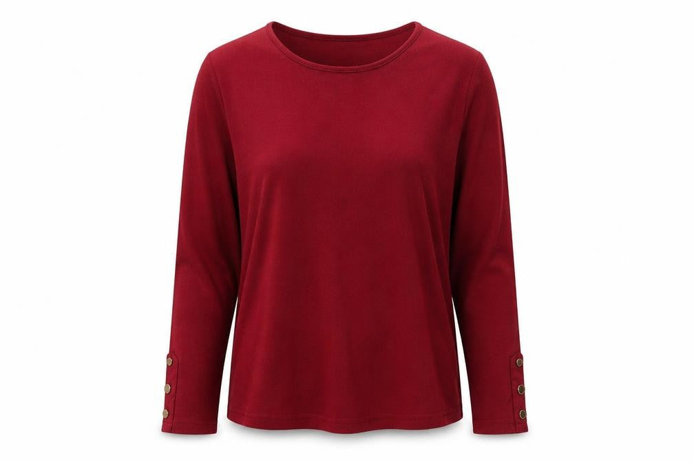 ANNA ROSE Womens Red   Pullover Jumper Size M