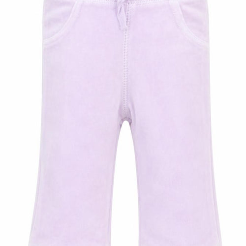 George Girls Purple   Jogger Trousers Size 0-3 Months  - Velvet feel