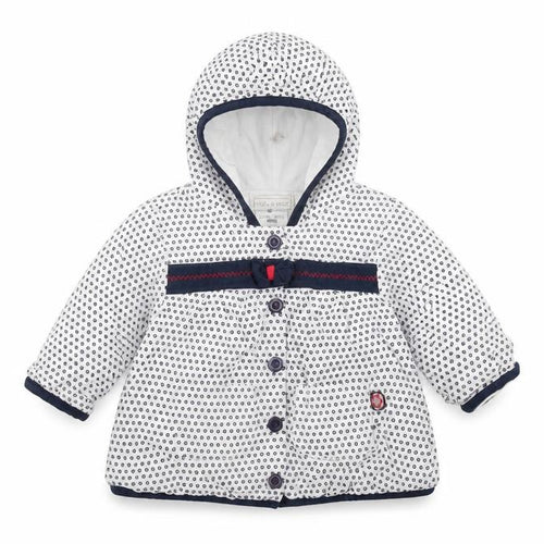 kris x kids Baby White Plaid  Rain Coat Coat Size 0-3 Months