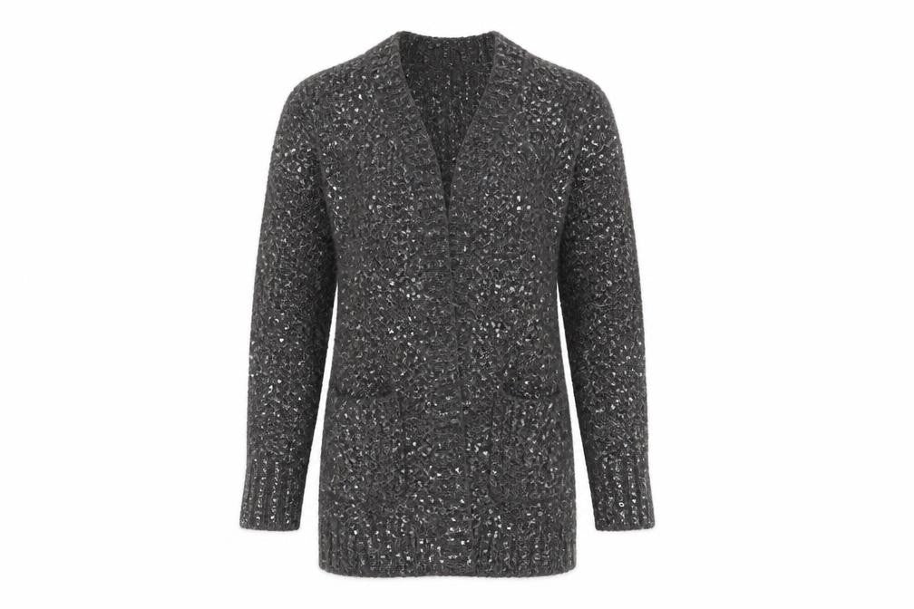 Marks and Spencer Womens Black   Cardigan Jumper Size 10