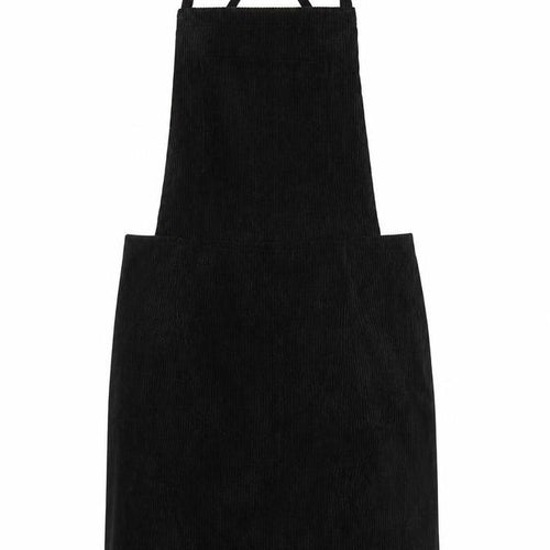 SheIn Womens Black   Pinafore/Dungaree Dress  Size S