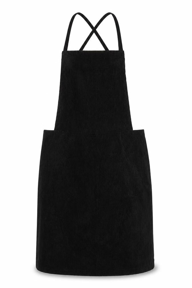SheIn Womens Black   Pinafore/Dungaree Dress  Size S