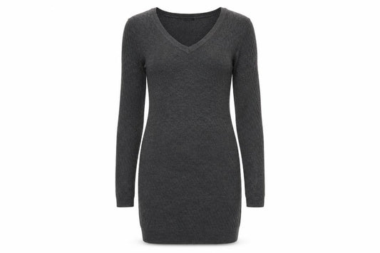 Front view of Next women’s grey a-line, size UK 12
