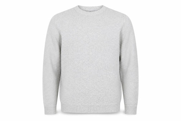 Topman Mens Grey Knit Pullover Jumper Size S