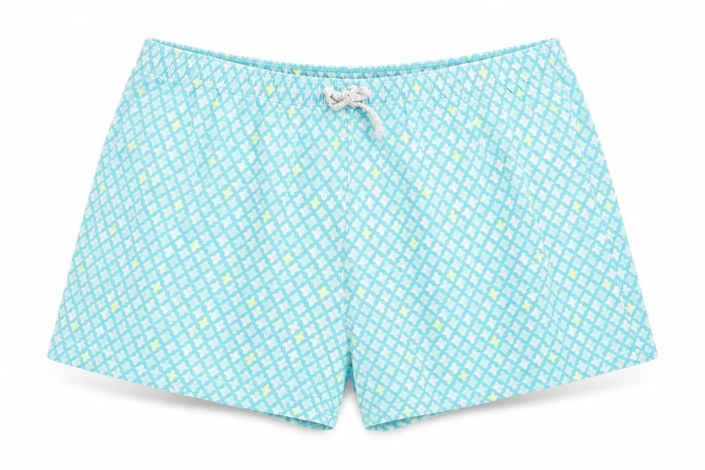 Jane & Bleecker Womens Blue Geometric  Sailor Shorts Size L - Pyjama Shorts