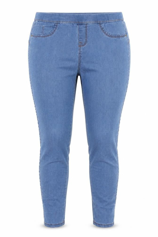 Denim Co Womens Blue  Denim Jegging Jeans Size 10 L27 in
