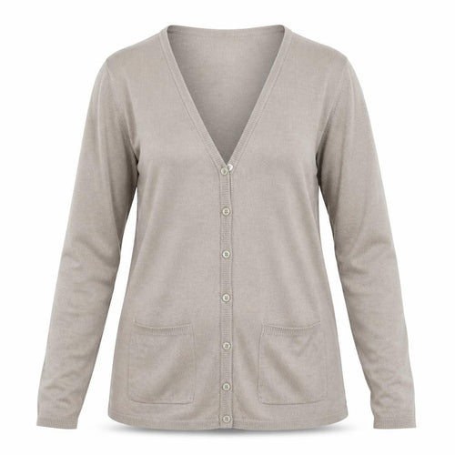 Julipa Womens Grey  Knit Cardigan Jumper Size 8